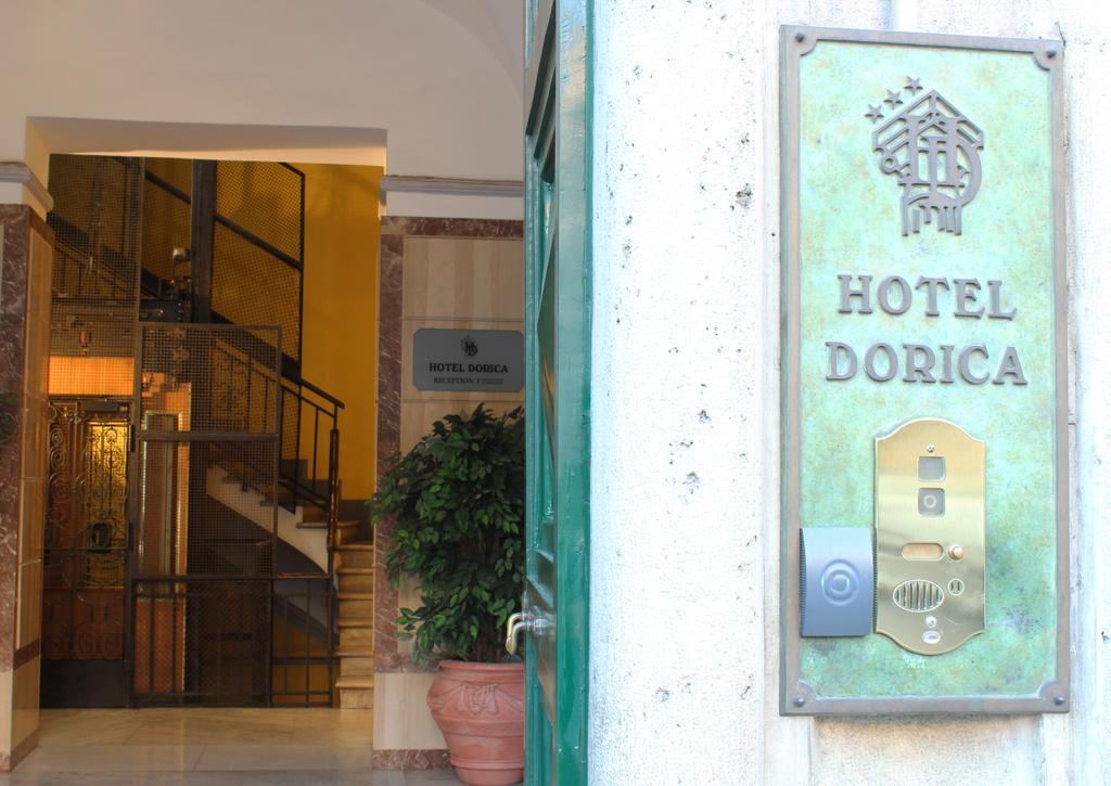 רומא Hotel Dorica מראה חיצוני תמונה