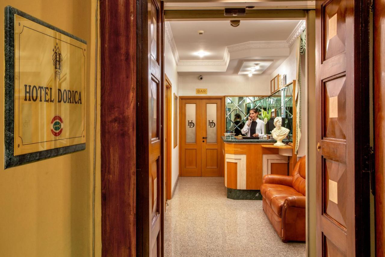 רומא Hotel Dorica מראה חיצוני תמונה